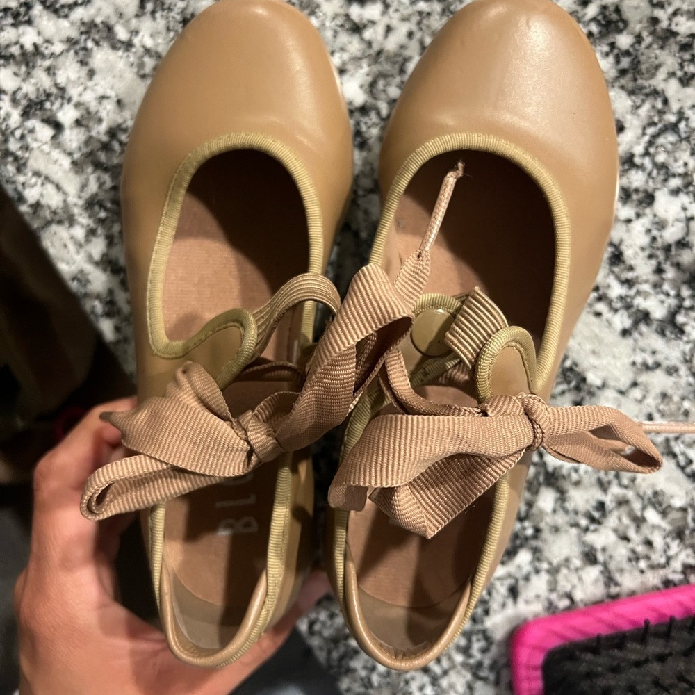 Bloch Tan Tap Kids Dress Shoes